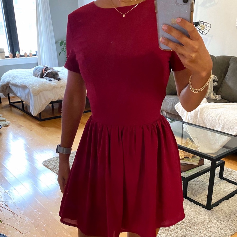 Flowy Backless Dress